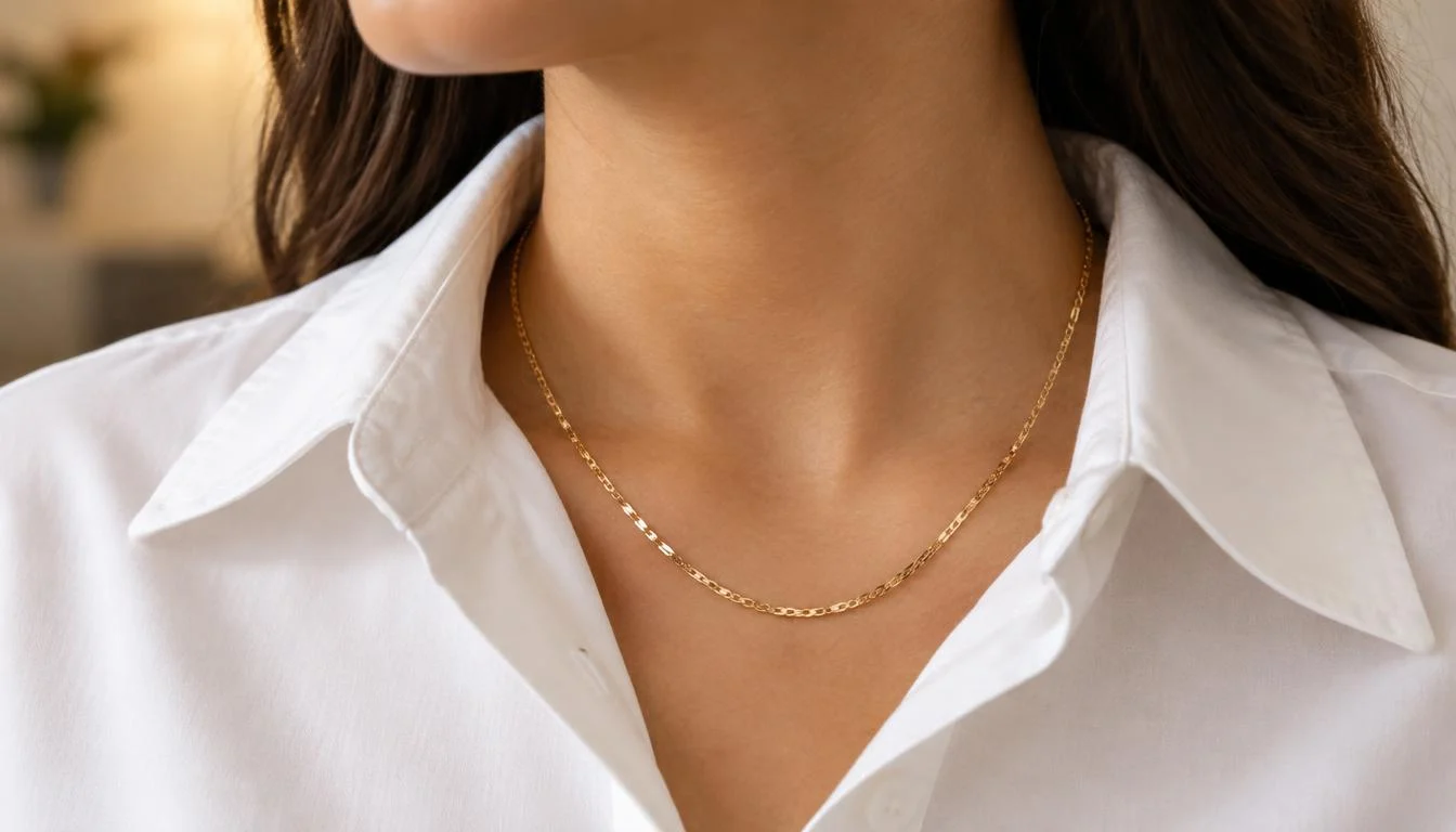 14K Gold Chain Styles in Different Lengths and Weights
