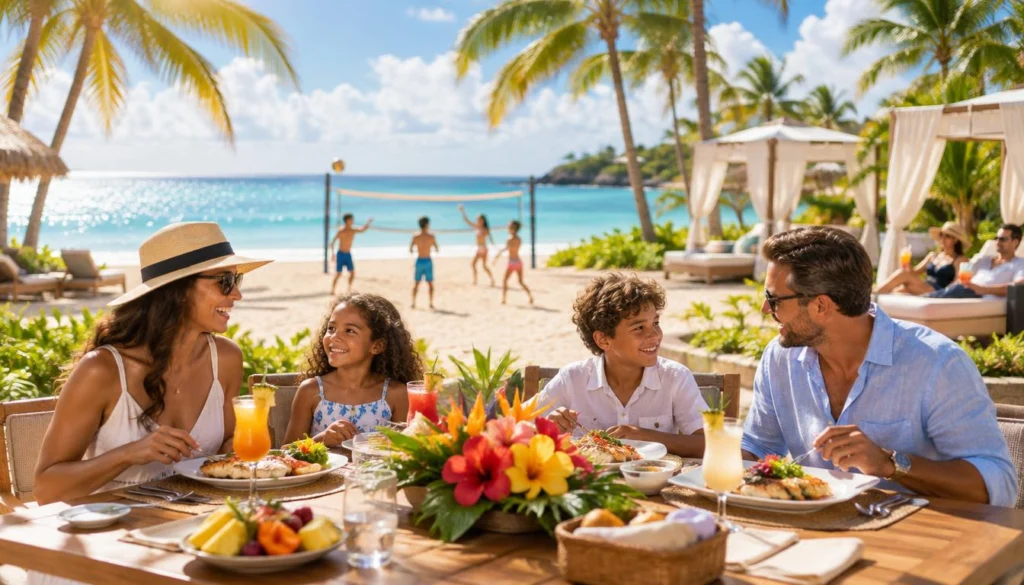 All-inclusive stays with family meals and Caribbean beach activities Luxury resorts: all-inclusive stays with family meals and Caribbean beach activities