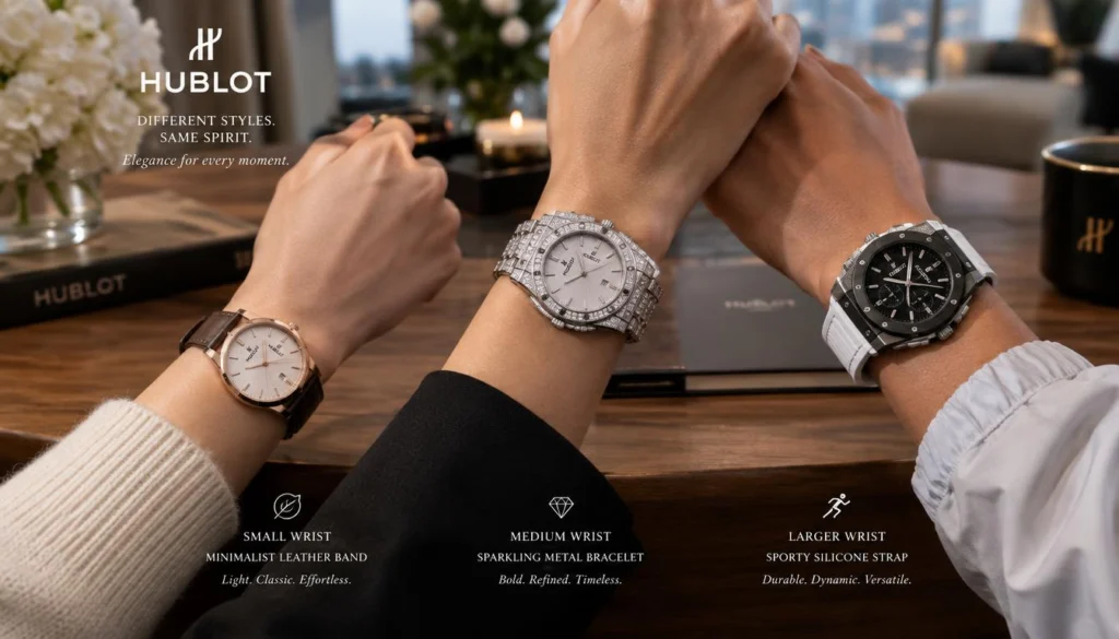 Women’s watch styles compared for wrist size and daily comfort
