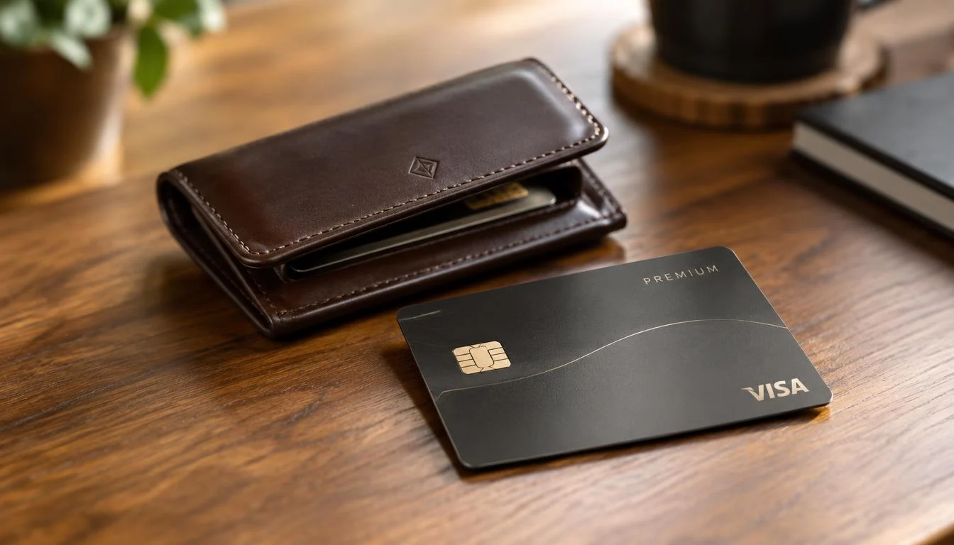 Luxury Card Holder with Secure Everyday Storage